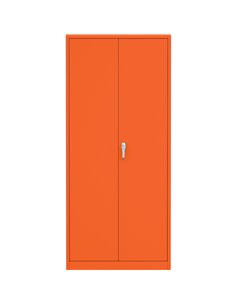 Professional Orange Steel Cabinet 2 Doors 800x400x1800mm | Stalwart DA-SART606