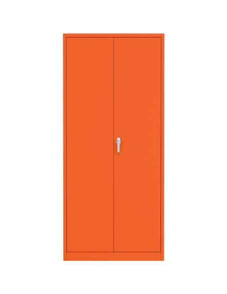 Professional Orange Steel Cabinet 2 Doors 800x400x1800mm | Stalwart DA-SART606