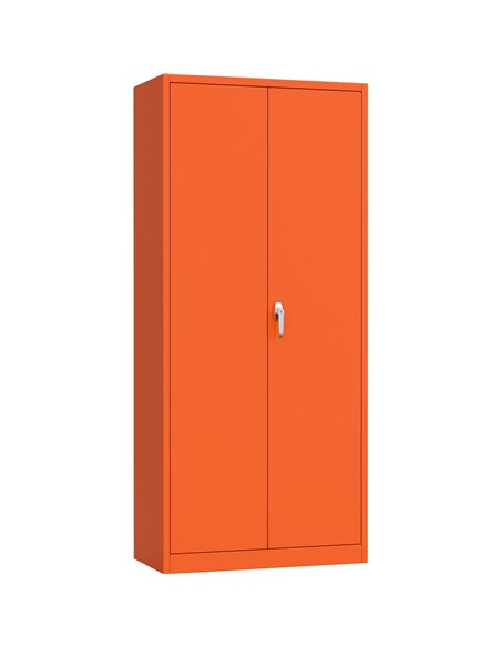 Professional Orange Steel Cabinet 2 Doors 800x400x1800mm | Stalwart DA-SART606