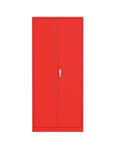 Professional Red Steel Cabinet 2 Doors 800x400x1800mm | Stalwart DA-SART608