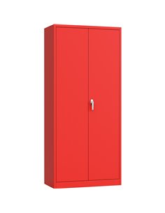 Professional Red Steel Cabinet 2 Doors 800x400x1800mm | Stalwart DA-SART608 2
