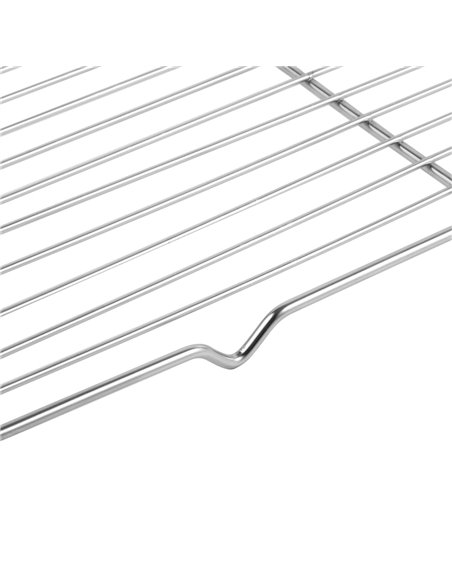 Commercial Stainless Steel Cooling Wire Rack for 60x40cm Baking Tray 530x330x15mm | Stalwart DA-CR6040
