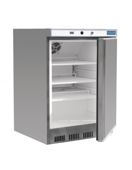 Polar Undercounter Fridge Stainless Steel 150Ltr