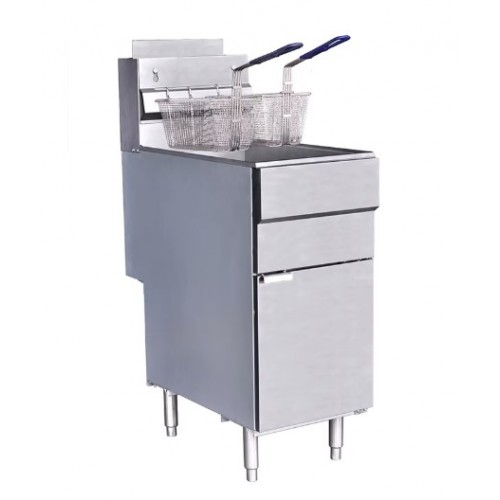 Commercial Gas Tube Fryer 20L Free...
