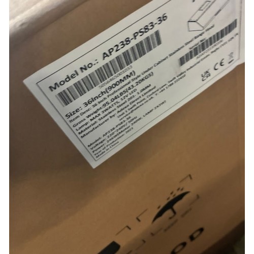 A GRADE Commercial Extraction Canopy...