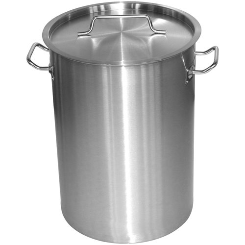 Professional Stainless Steel Dustbin 55 Litres | Stalwart DA-SDB55