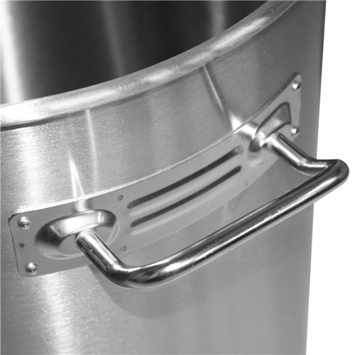 Professional Stainless Steel Dustbin 55 Litres | Stalwart DA-SDB55
