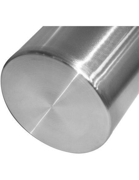 Professional Stainless Steel Dustbin 75 Litres | Stalwart DA-SDB75