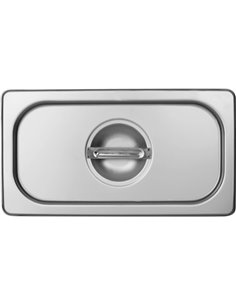 Stainless Steel Gastronorm Container Lid GN1/3 | Stalwart DA-JJD13LID