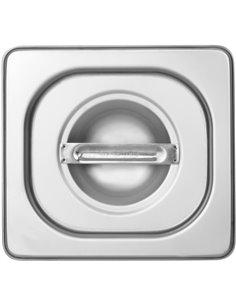 Stainless Steel Gastronorm Container Lid GN1/6 | Stalwart DA-JJD16LID