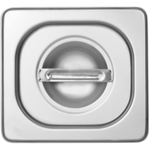 Stainless Steel Gastronorm Container Lid GN1/6 | Stalwart DA-JJD16LID