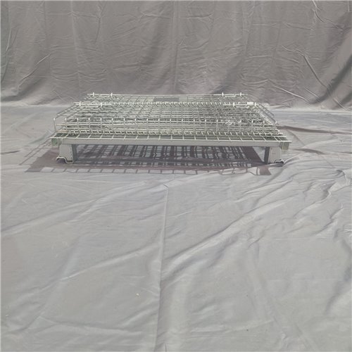 Commercial Heavy Duty Wire Mesh Stillage Collapsible &amp Stackable Zinc-Plated Steel 500kg Capacity 1200x1000x890mm | Stalwart 