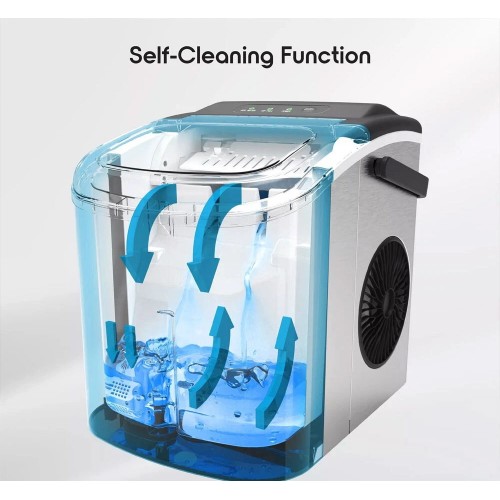 White Counter Top Ice Maker 14kg...
