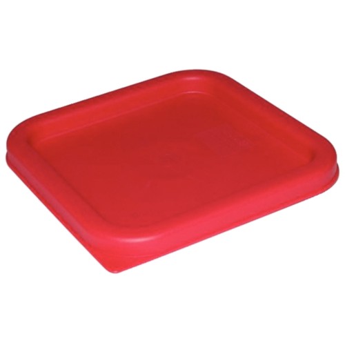 Square Lid Red Medium