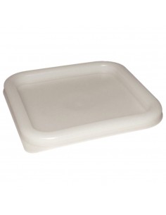 Square Lid White Small