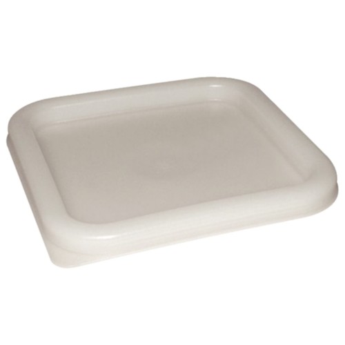 Square Lid White Small