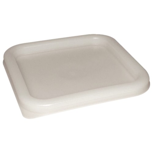 Square Lid White Large