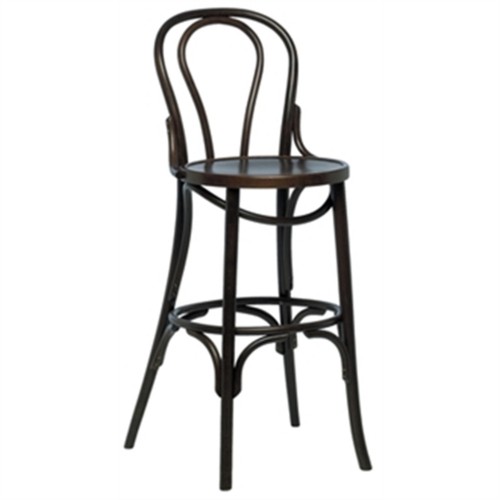 Bentwood Bistro Highstool Walnut (Pack of 2)