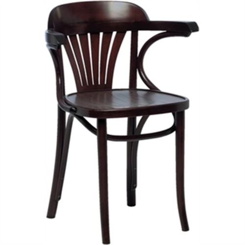 Bentwood Bistro Armchair Walnut (Box 2)