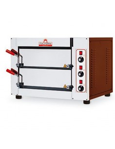 Italforni FAST 50 Twin Deck Pizza Oven 4 x 10 Pizzas Per Deck Commercial Oven