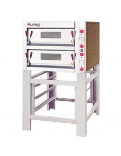 Italforni Twin Deck Pizza Oven 4 x 13 Pizzas Per Deck