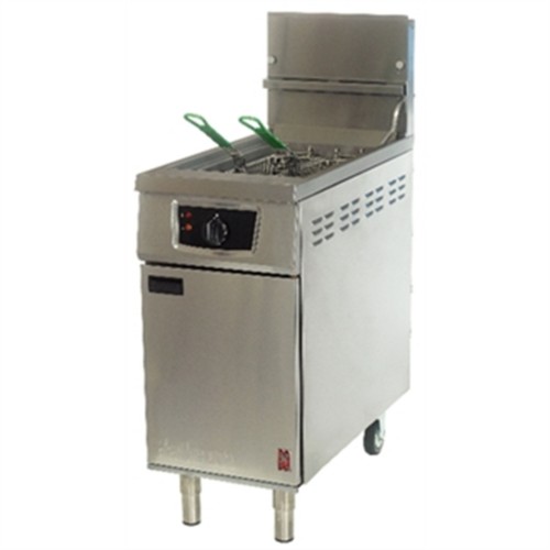 Falcon Natural Gas Fryer with Electric Filtration G401F