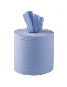 Blue Centrefeed Rolls Paper Roll 2ply 120m 6 Pack 2