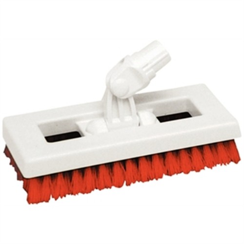 SYR Deck Scrubber Brush Red