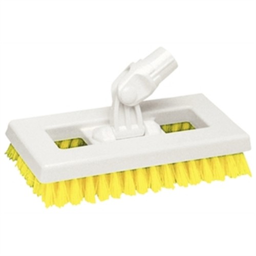 SYR Deck Scrubber Brush Yellow