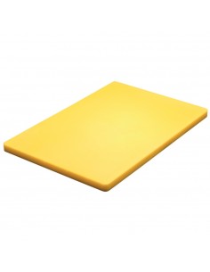 Hygiplas Thick Low Density Yellow Chopping Board