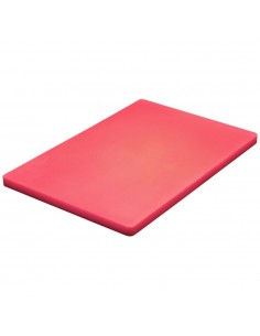 Hygiplas Thick Low Density Red Chopping Board