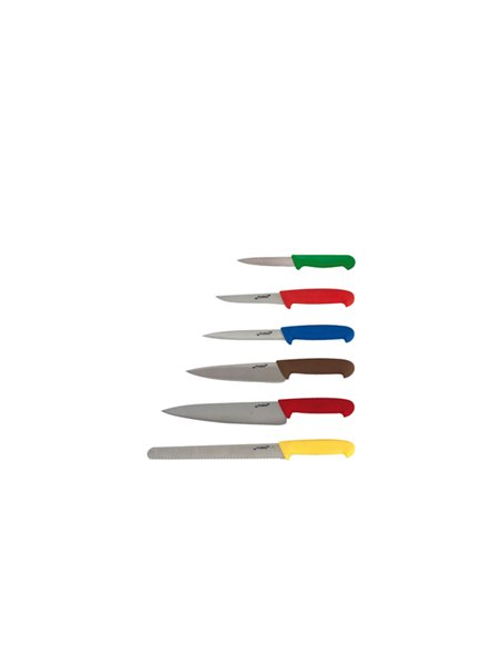 6 Piece Colour Coded Knife Set + Knife Wallet