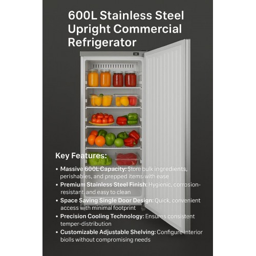 600L Catering Fridge – Upright... 600L Catering Fridge – Upright...