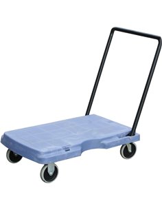 Professional Heavy-Duty Foldable Platform Trolley with Handle 182kg Capacity 800x520mm | Stalwart DA-PPT8052
