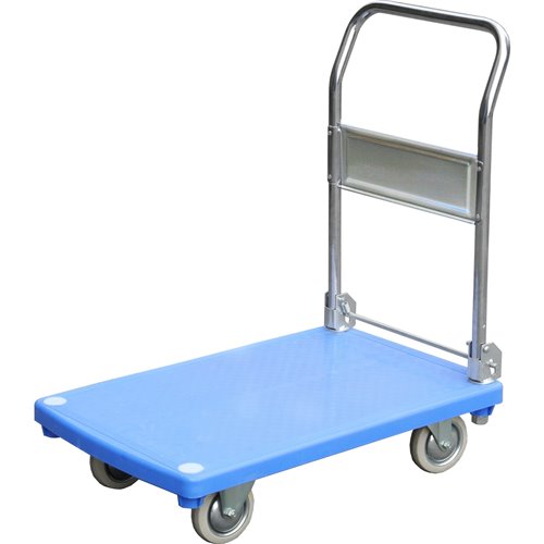 Professional Heavy-Duty Platform Trolley with Handle 225kg Capacity 810x500mm | Stalwart DA-PPT815011