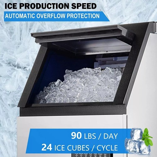 Commercial Ice Cube Maker Machine...