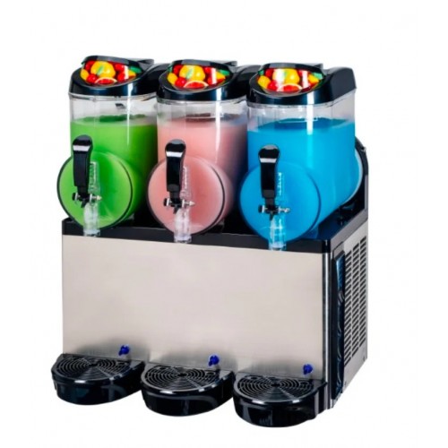 Commercial Slush Machine 3 x 12 litres 2-in-1 | XRJ12LX3