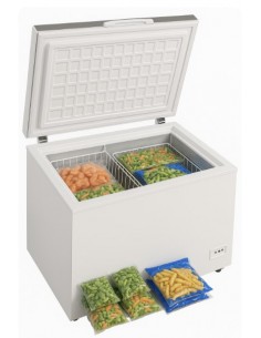 Commercial Chest freezer 295 litres Solid Stainless steel lid | Stalwart DA-BD300SS 2