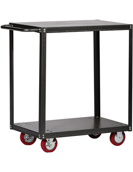 Workshop Utility Trolley Cart 2-Tier 405x765x810mm | Stalwart DA-FS302