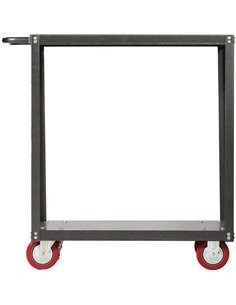 Workshop Utility Trolley Cart 2-Tier 405x765x810mm | Stalwart DA-FS302 2
