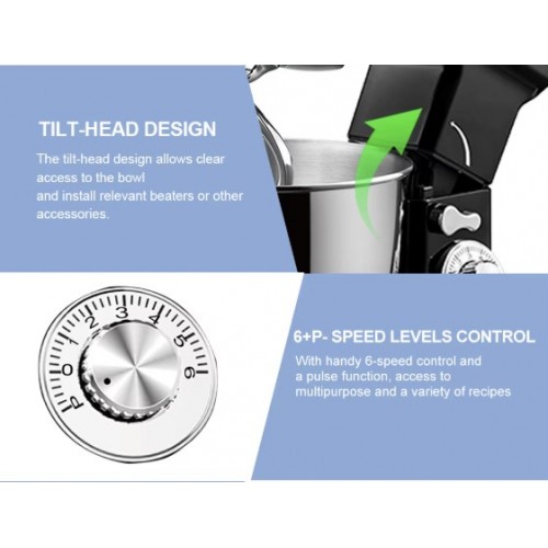 5 Litre Countertop Planetary Mixer –...