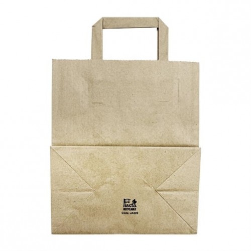 Fiesta Recyclable Flat Handle Brown...