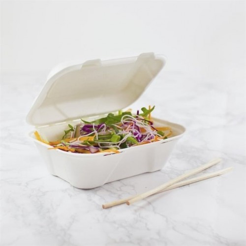 Vegware Compostable Bagasse Clamshell...