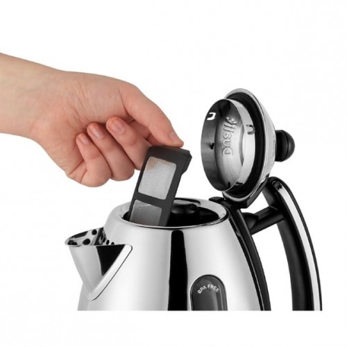 Dualit Lite Jug Kettle Black/Polished