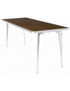 Contour Folding Table Teak