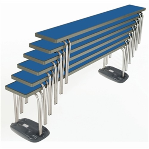 Contour Stacking Bench Blue