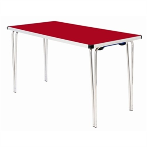 Contour Folding Table Red