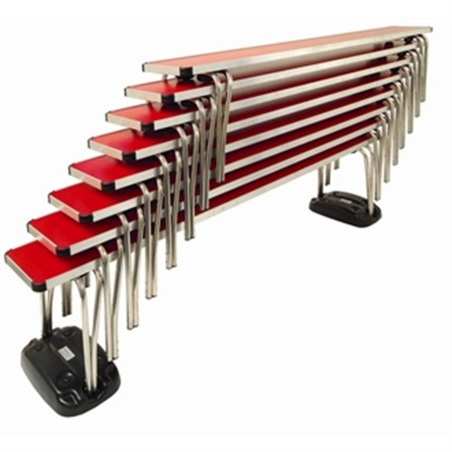 Contour Stacking Bench Red