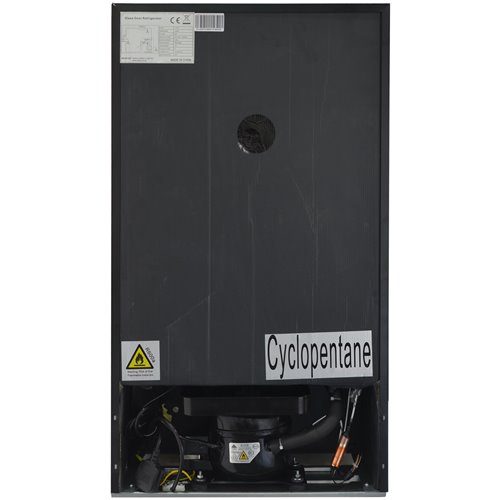 Beer bottle cooler Glass door 85 litres | Stalwart DA-CW85