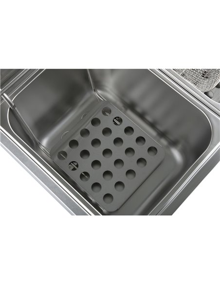 Commercial Fryer Double Electric 2x8 litre 5.6kW Countertop | Stalwart DA-HEF89